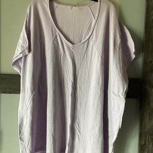 NWOT- Oversized women’s lounge/workout shirt